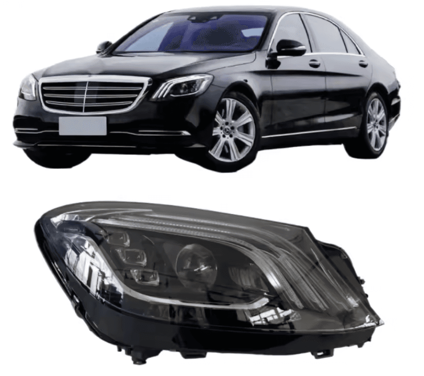 Front headlights Mercedes S-Class